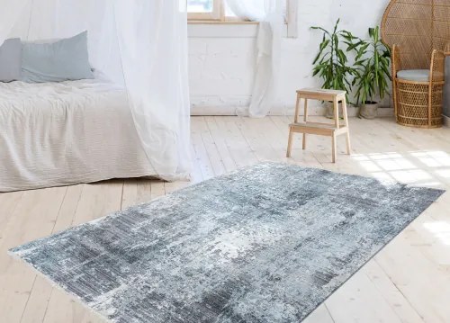 Koberce Breno Kusový koberec MEDELLIN 400/Silver-Blue, modrá, viacfarebná,160 x 230 cm