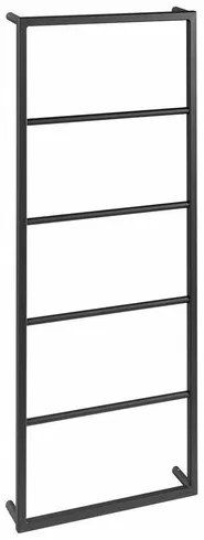 SAPHO Ska501 Ska nástenný sušiak uterákov 45 x 115 x 10 cm, čierna mat