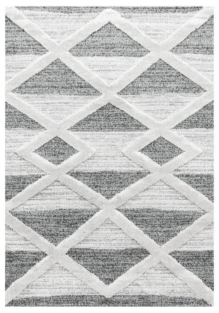 Ayyildiz Kusový koberec PISA 4709, Sivá Rozmer koberca: 160 x 230 cm