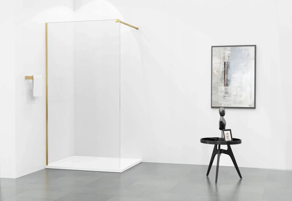 Variabilná sprchová zástena MAXMAX KIOTO 90x200 cm, 8 mm - číre sklo