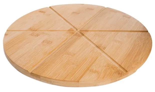 Bambusový podnos na pizzu Bambum Slice, ⌀ 35 cm