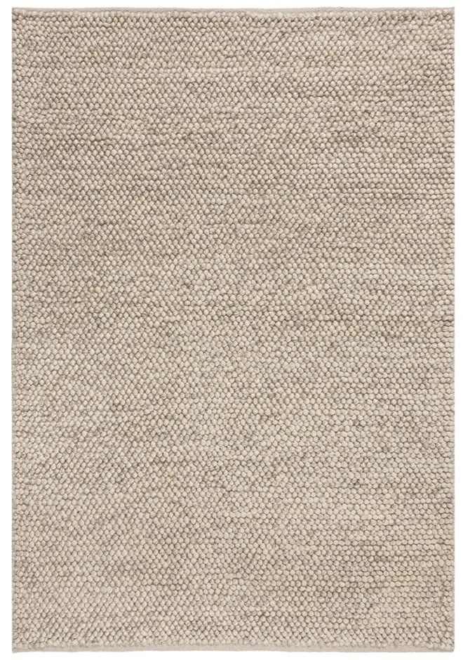 Svetlosivý ručne tkaný koberec s prímesou vlny 160x230 cm Minerals – Flair Rugs