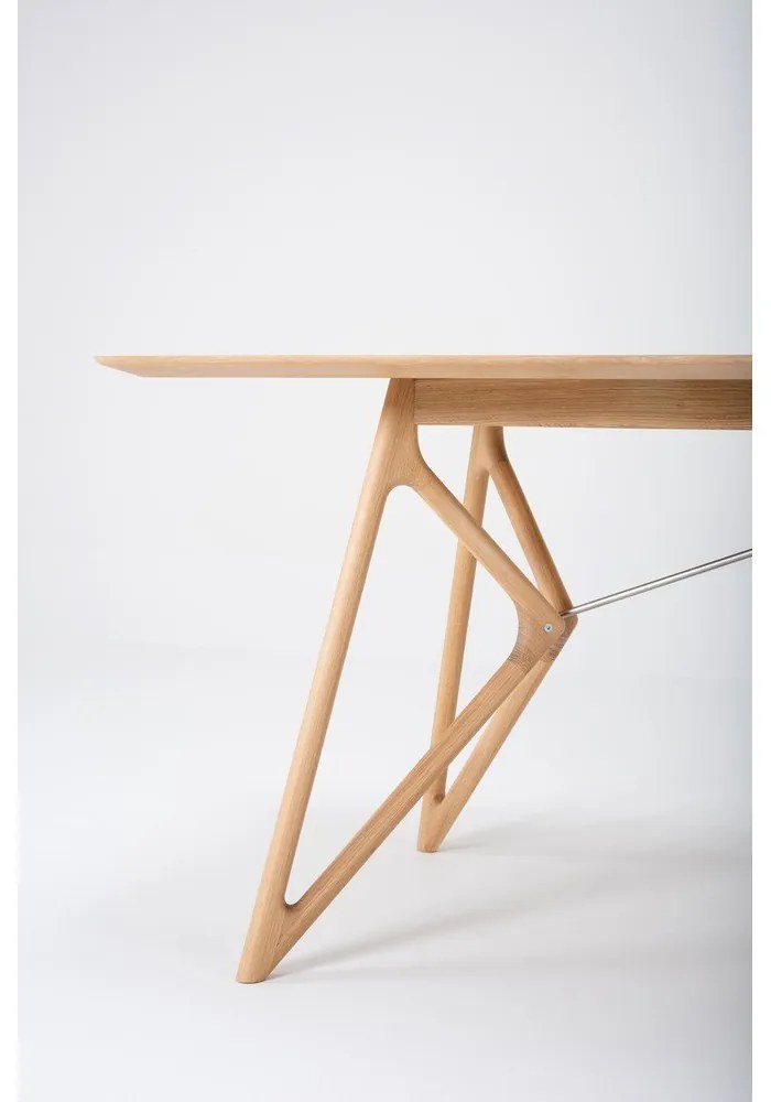 Jedálenský stôl z dubového dreva 240x90 cm Tink - Gazzda