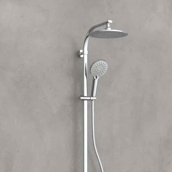 Schütte 60046 - Sprchový set s termostatickou batériou MADURA FRESH, lesklý chróm