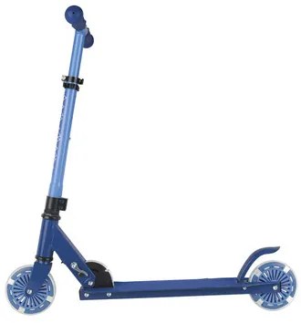 Playtive 100361240 Kolobežka s LED kolieskami, modrá, 2 kolieska