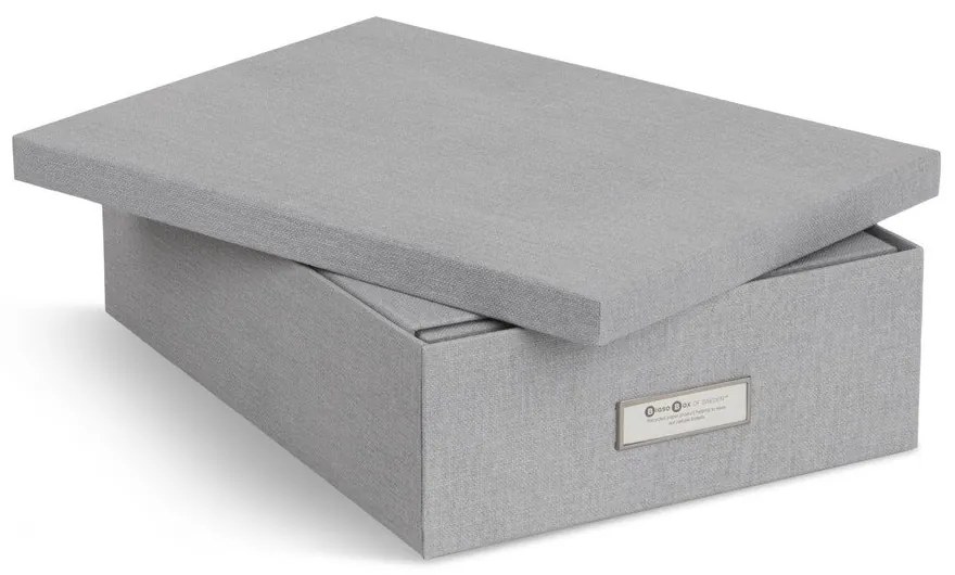 Kartónové organizéry na dokumenty v súprave 5 ks Holger – Bigso Box of Sweden