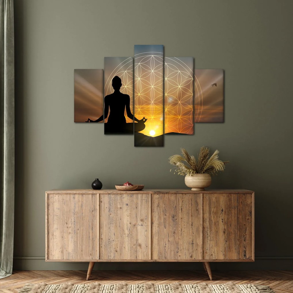 Obraz meditácie (150x105 cm)