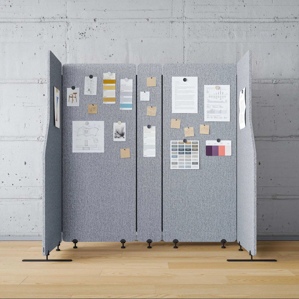 Kancelársky akustický paravan Moon Dust, 260/145 cm: SADIE