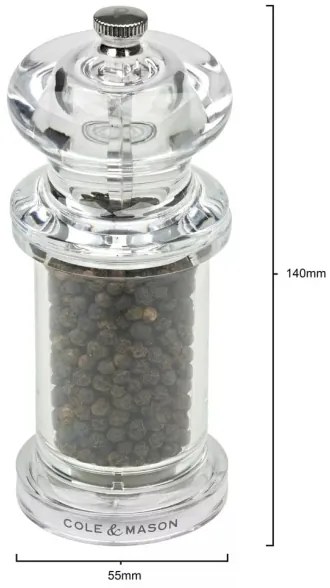 Cole&Mason - Sada mlynčekov na soľ a korenie PRECISION MILLS 2 ks 14 cm