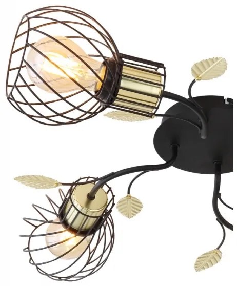 Globo 54113-4D - Prisadený luster LALLY 4xE27/40W/230V