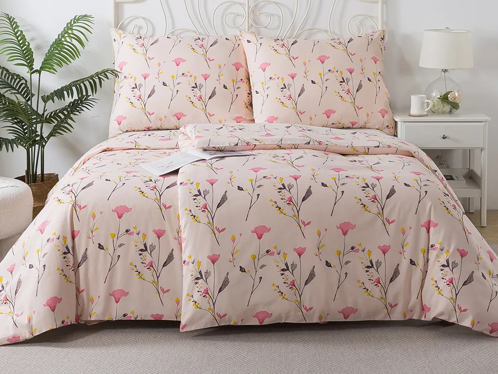 XPOSE® Bavlnené obliečky LUČNÁ ROMANCE na dve postele