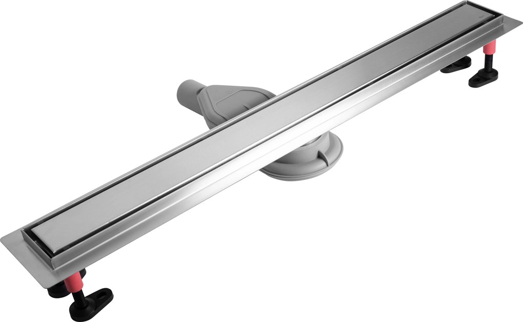 Rea Neox Superflow, odtokový žľab 60cm, brúsená oceľ, REA-G2705