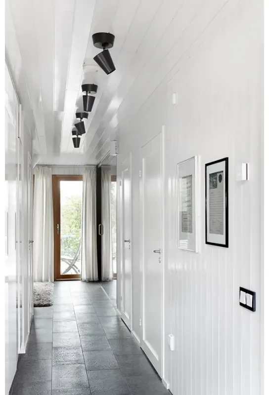 LND Design LCM110 Tuike stropná bodová lampa, čierna