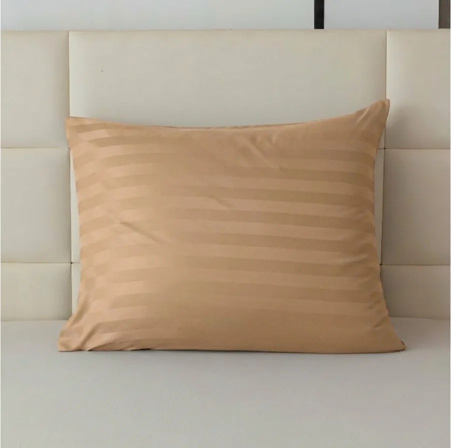 Obliečka na vankúš JASMINE 70x90 cm, hnedý