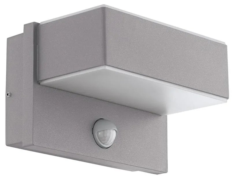 Eglo 97159 - LED Vonkajšie nástenné svietidlo so senzorom AZZINANO 2xLED/5,6W/230V