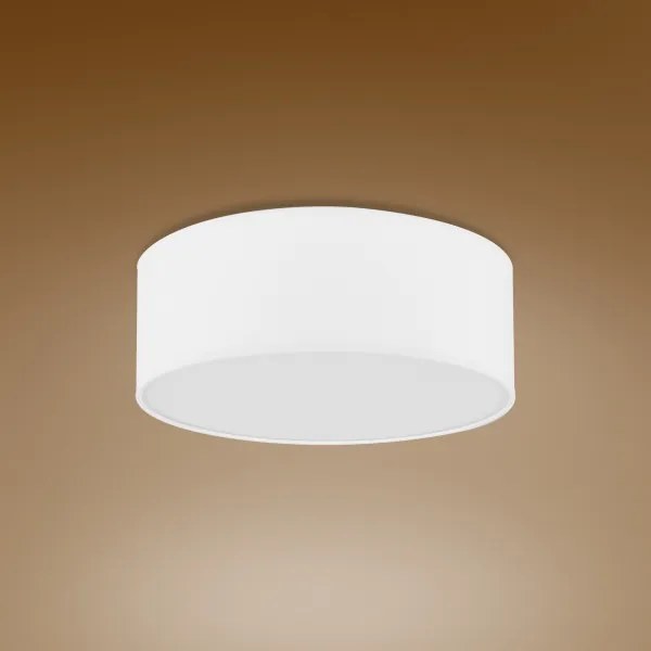 Stropné svietidlo RONDO 4xE27/15W/230V pr. 45 cm biela