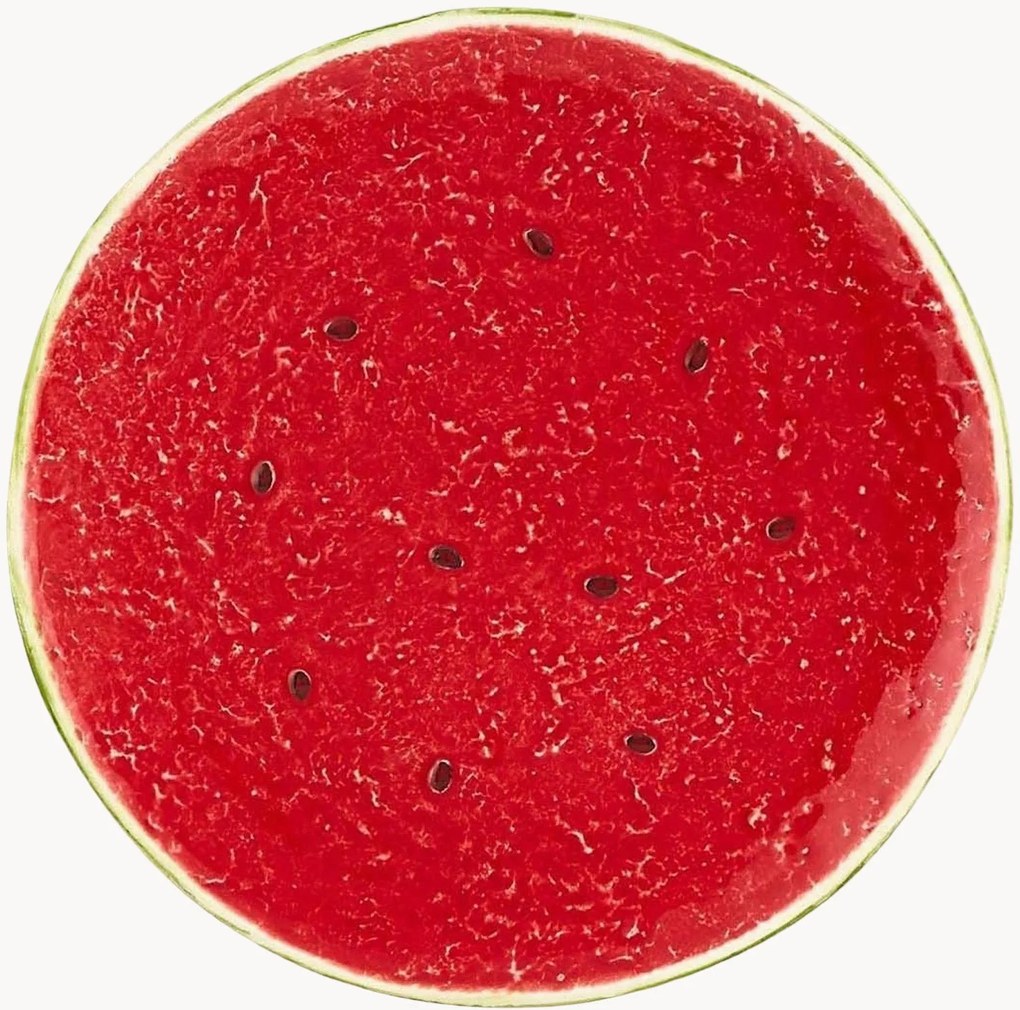 Plytké taniere Watermelon, 4 ks