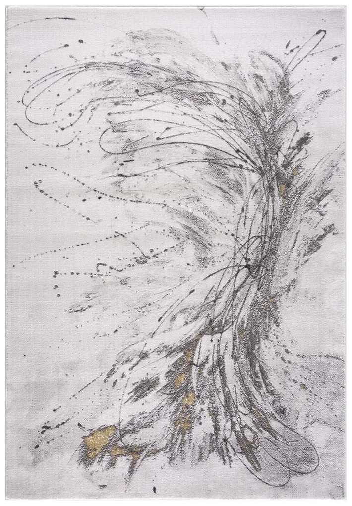 Dekorstudio Moderný koberec CHIC 199 - zlatý Rozmer koberca: 160x230cm