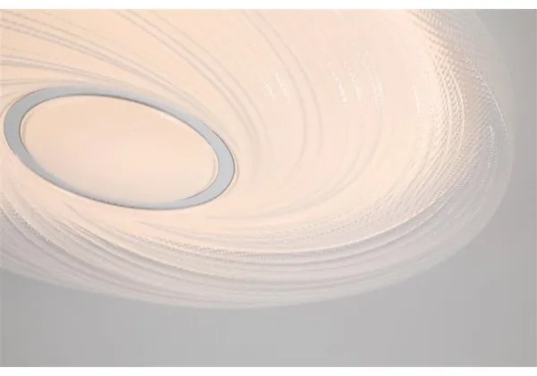 Searchlight 97010-39WH - LED stropné svietidlo AURA, LED/24W/230V, 3000K, priemer 38,5 cm