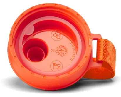 Športová fľaša Satch, 650 ml – Orange