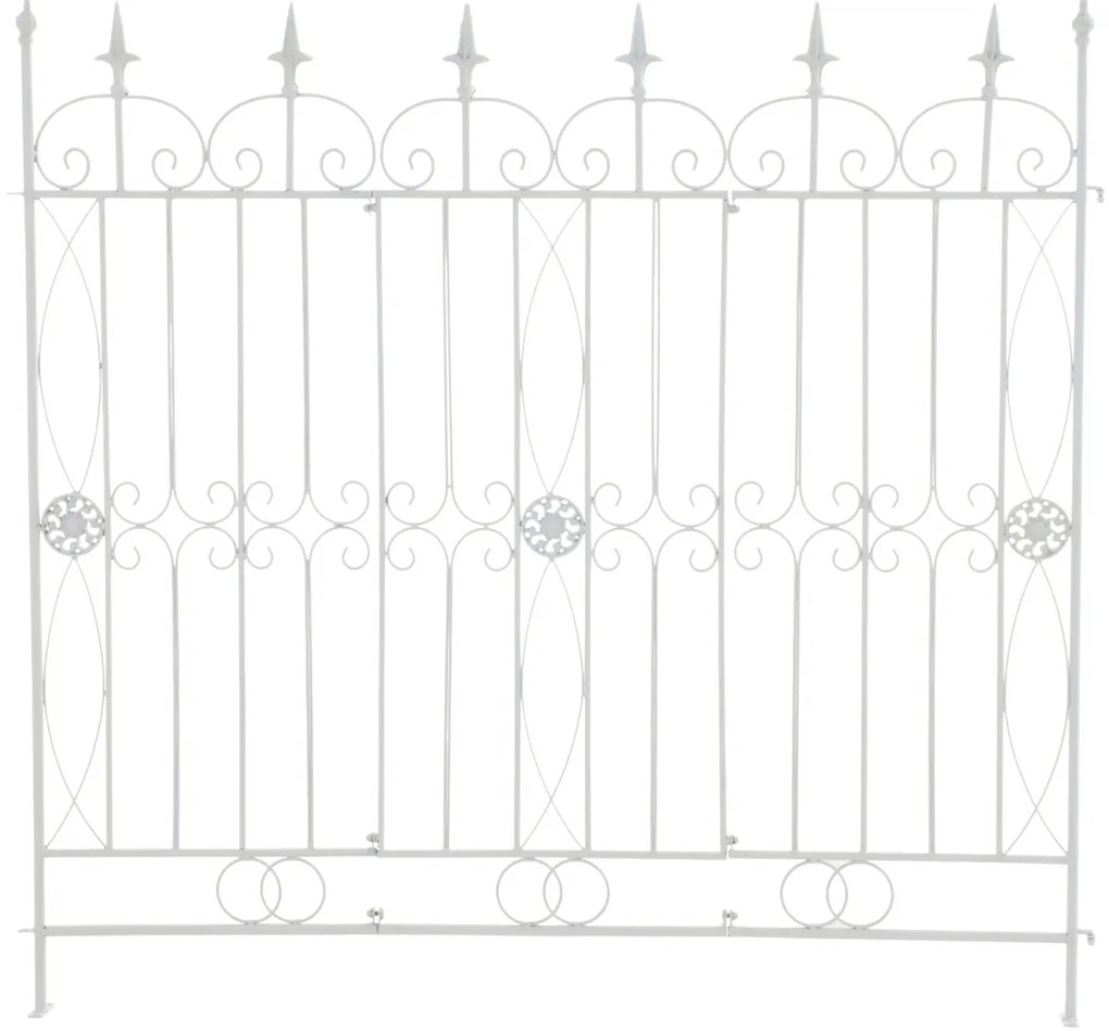 Mriežka na popínavé rastliny Mangold - 115 x 125 cm - Biela