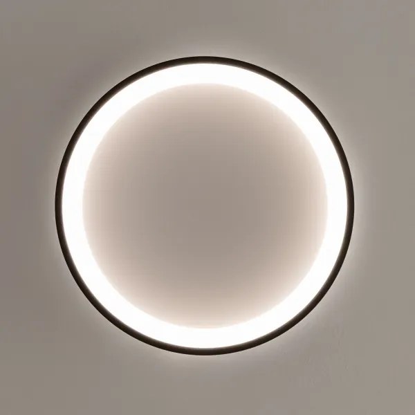 Brilagi -LED stmievateľné stropné svietidlo FALCON SLIM LED/42W/230V priemer 50 cm čierna+DO