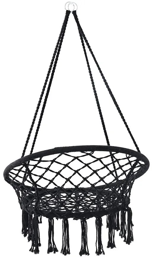 Hojdačka bocianie hniezdo čierna