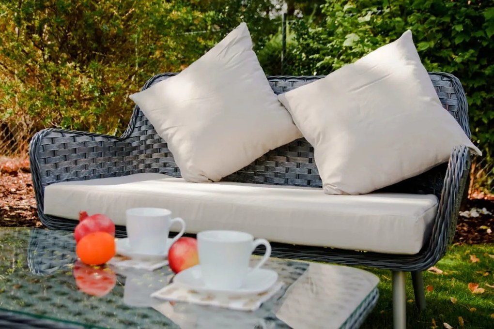 ZÁHRADNÝ SET MODESTO POHOVKA + 2 x KRESLO + STÔL