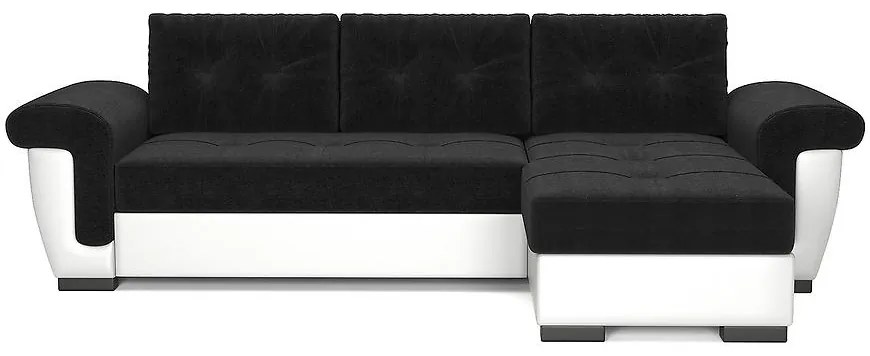 Rohová sedačka  Milano U Casablanka 2316 + biela ekokoža