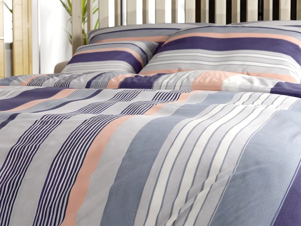 Bavlnené obliečky NABON sivé