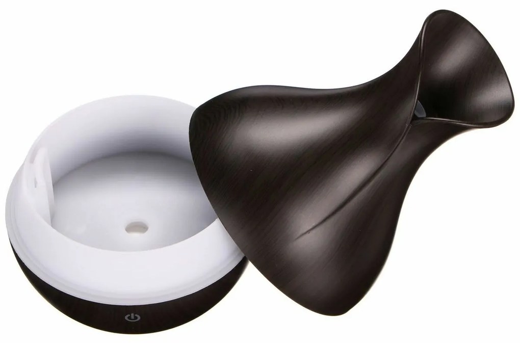 Sixtol Aroma difuzer Bloom tmavé dřevo 200 ml
