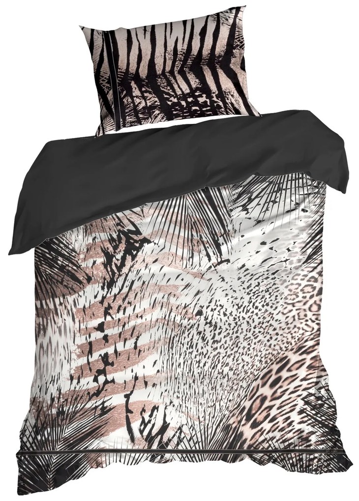 MAKOSATÉNOVÉ OBLIEČKY EVA MINGE EVA21 160X200 CM, 2 KS 70X80 CM VZOROVANÉ