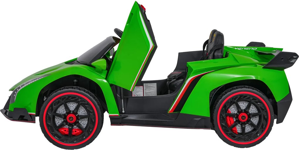Ramiz Lamborghini Veneno vozidlo Zelená