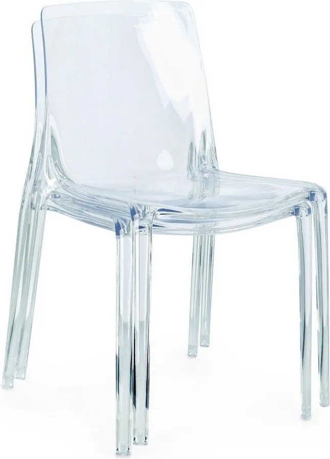 Plastová záhradná stolička Adele – Bizzotto