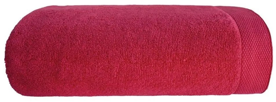 Bavlnený froté uterák MISTY 50x100 cm červený