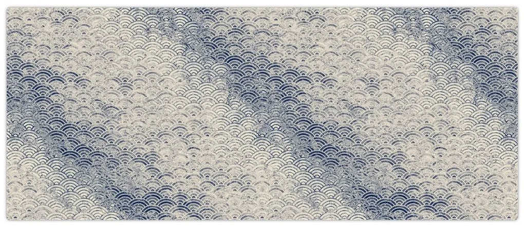 Obraz - Vzor vlniek (120x50 cm)