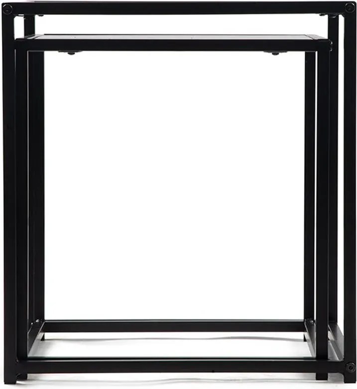 Set 2ks odkladacích stolíkov AVENBERG MARBELLA