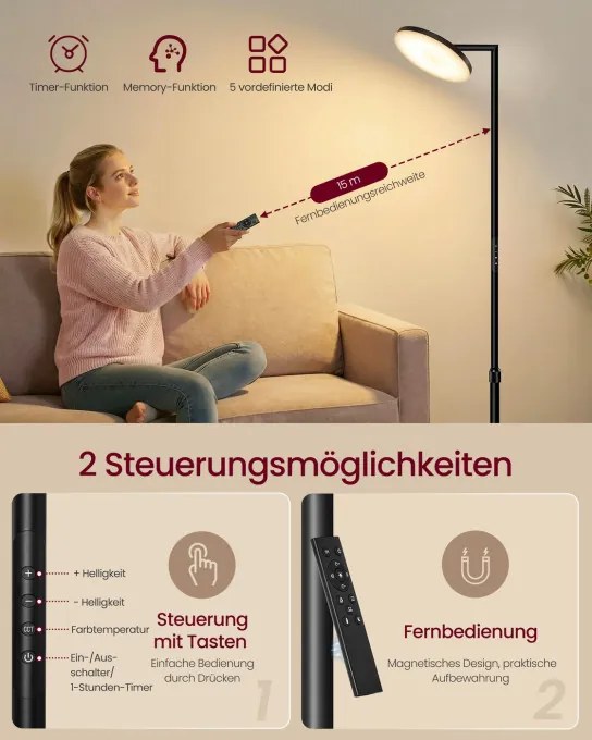 Stojaca lampa LFL008BD02
