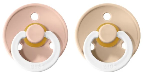 BIBS Colour cumlíky z prírodného kaučuku veľkosť 3 Blush Nočný - Vanilla Nočný