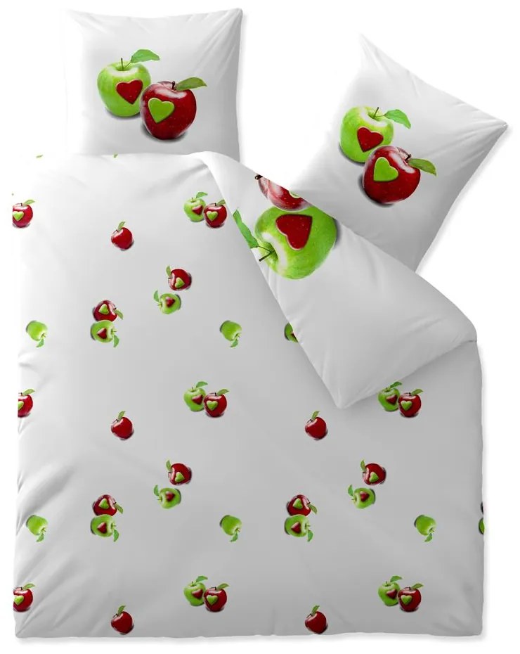 Obliečky z Renforcé bavlny TAMEA biele Rozmer obliečky: 2 ks 80 x 80 cm | 200 x 220 cm