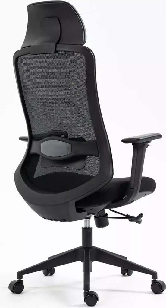 SI Otočná stolička Ergon čierna