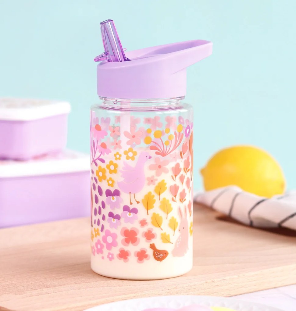 A Little Lovely Company - fľaša na pitie - kvetinová záhrada