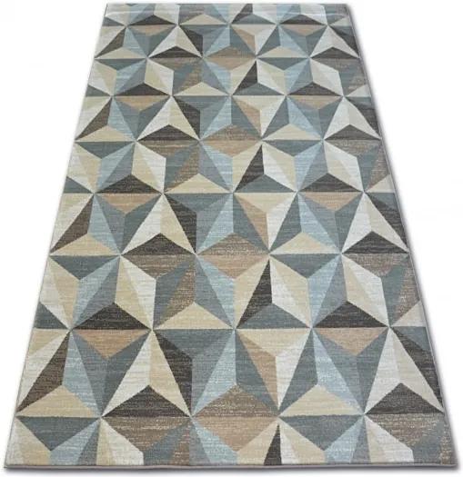 TRIANGLES BROWN koberec, Rozmer 200 x 290 cm