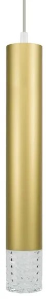 Luster na lanku TUBI 1xGU10/8W/230V zlatá