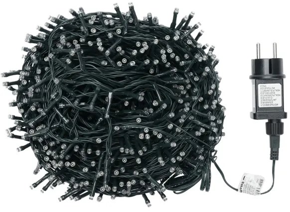 Aigostar - Vonkajšia vianočná LED reťaz 1000xLED/8 funkcií 53m IP44 viacfarebná