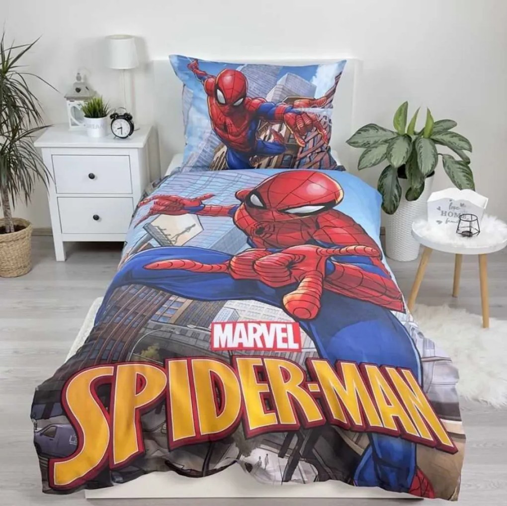 Obliecky Disney Spiderman 140x200cm+90x70cm Setino
