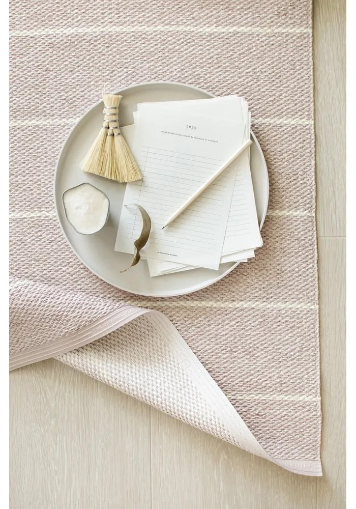 Svetloružový vnútorný a vonkajší behúň 70x180 cm Carl Pale Rose – Pappelina