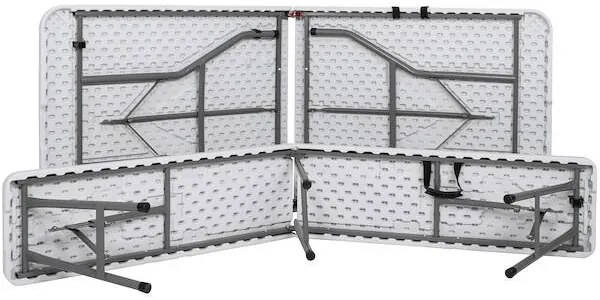 Skladací stôl 180x74x74 cm s lavicami SPRINGOS GF0099