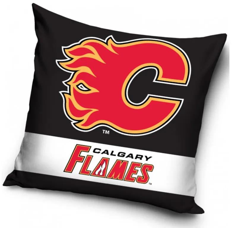 Vankúšik NHL Calgary Flames 40x40 cm