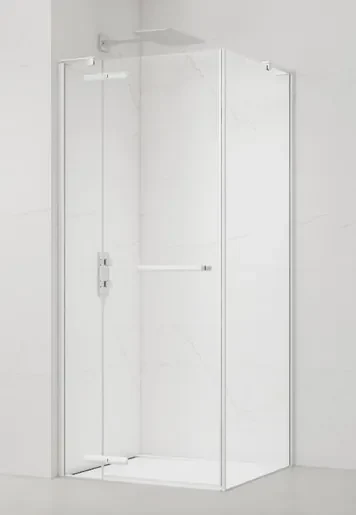Sprchový kút obdélník 100x80 cm SAT TGD NEW SATTGDN80S100B